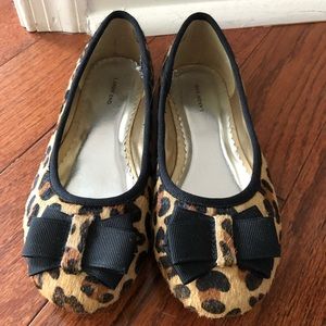 Lands End Leopard print flats